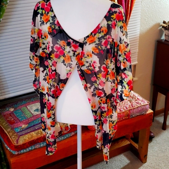 SLEEVELESS Sheer Top - Picture 6 of 6